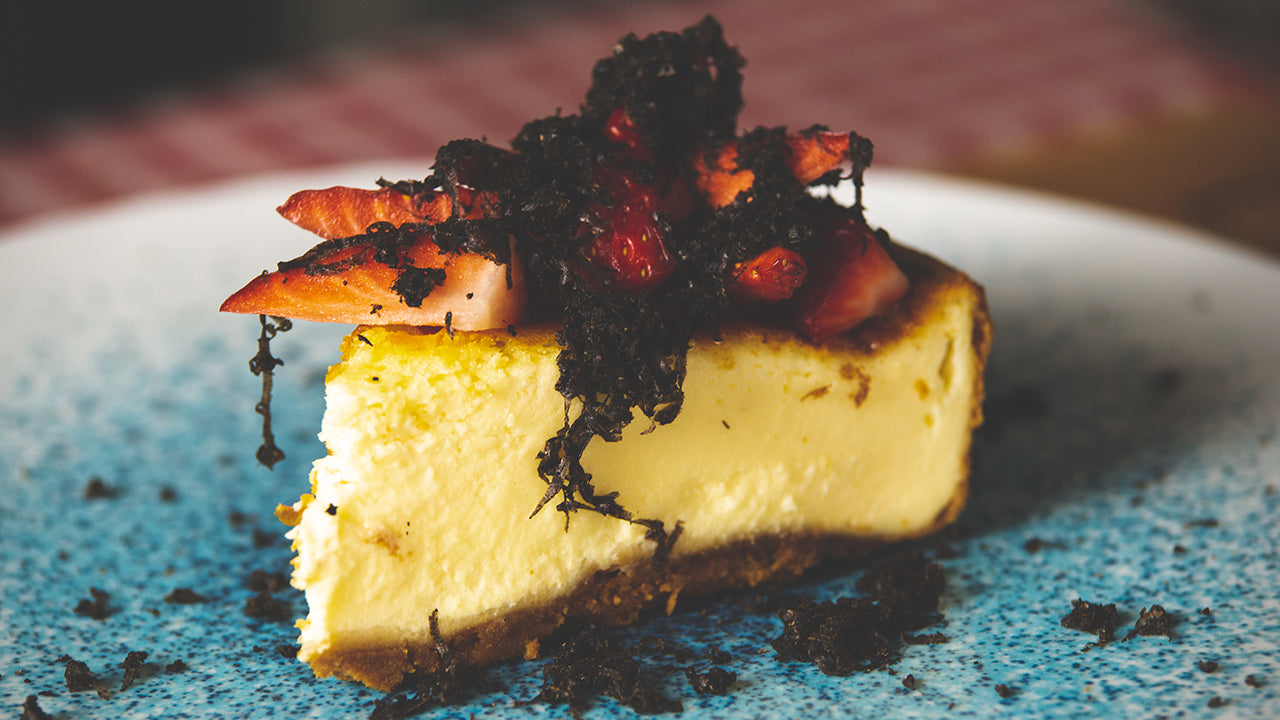 Cheesecake with Strawberries and Fresh Truffle | Laumont recipes – LAUMONT UK