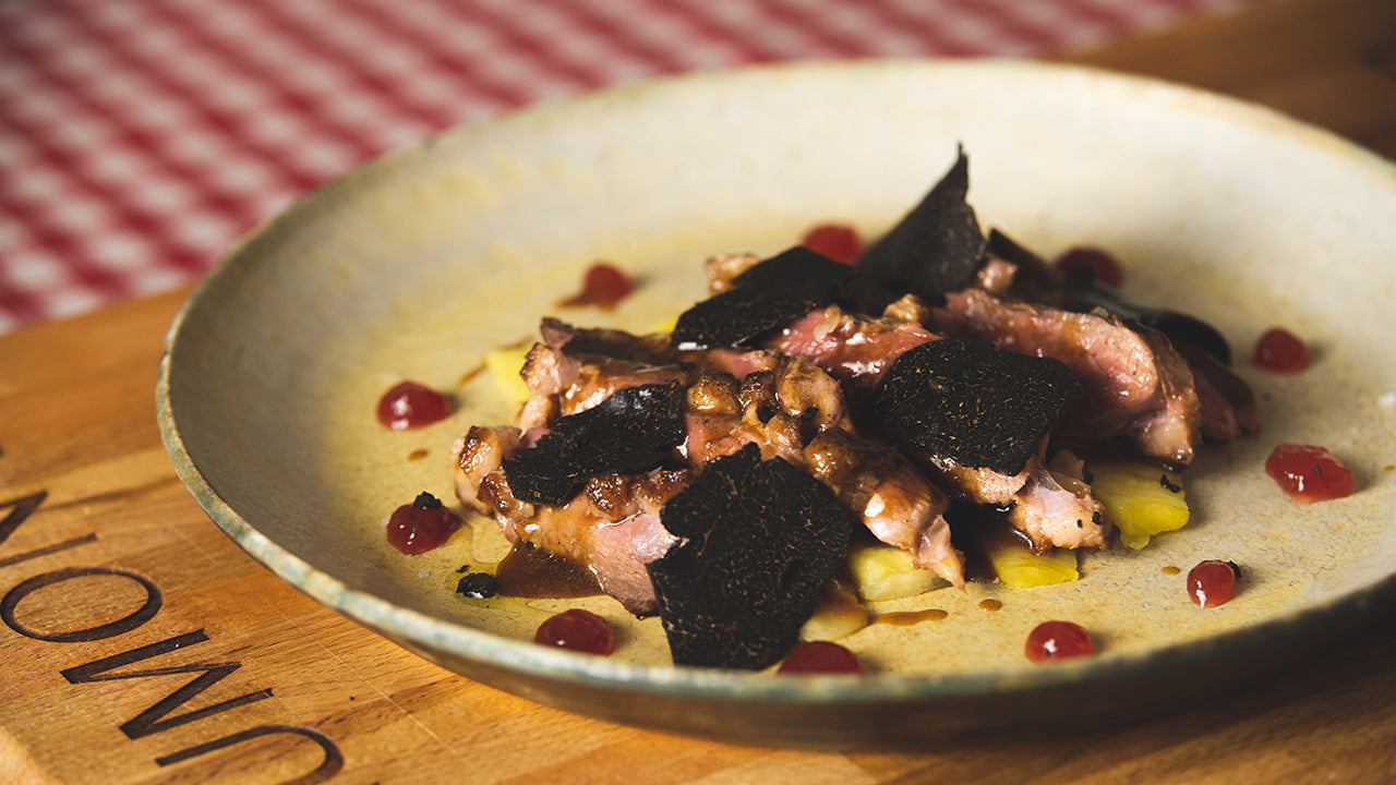 Duck Magret with Truffle, Pineapple and Strawberry Jam | Laumont – SHOP EU