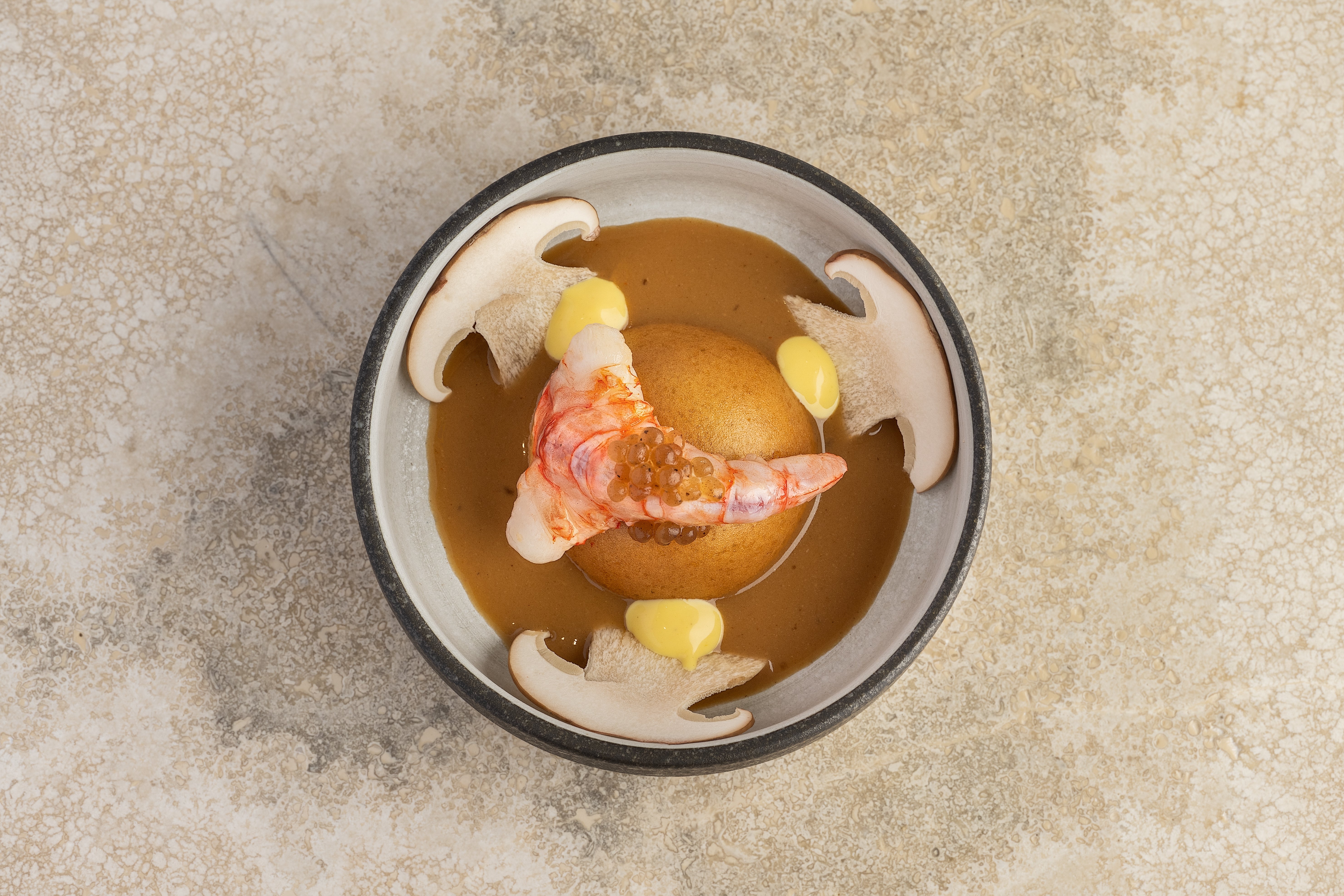 Shrimp and Boletus Fritter with Saffron Aioli | Laumont recipes – LAUMONT UK