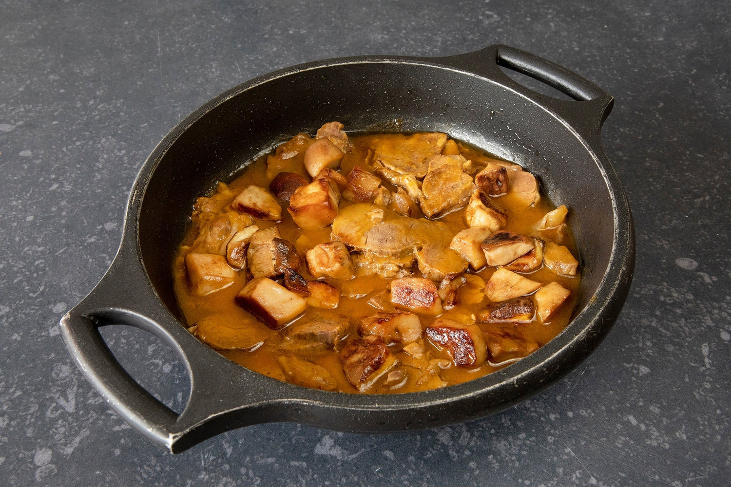Braised Beef with Wild Mushrooms