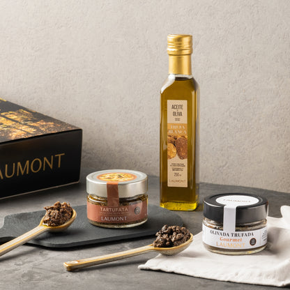 TRUFFLE GOURMET EXPERIENCE – White Truffle Oil, Black Tartufata &amp; Truffled Olivade
