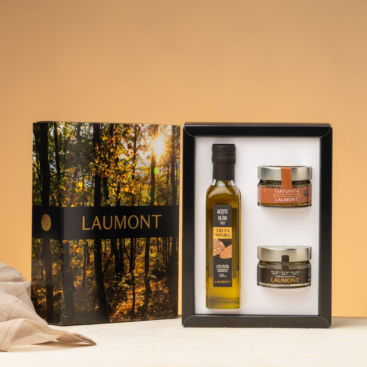 Truffled Gourmet Pack: Tartufata + Truffled Salt + Black Truffle Oil